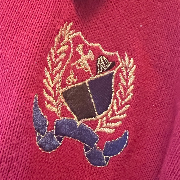 FINAL PRICE Vintage Southern Lady Equestrian Cardigan - Picture 3 of 7